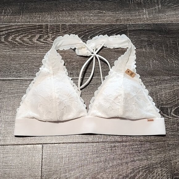 Victoria's Secret PINK lace Strappy halter Bralette - Picture 4 of 5